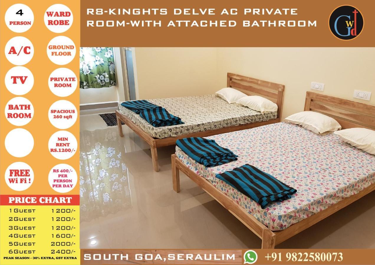 Godwill Kimo Guest House Seraulim Madgaon Exteriör bild